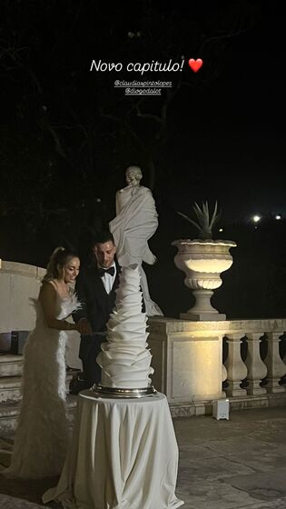 Diogo Dalot e Cláudia Pinto Lopes celebram casamento e iniciam um novo capítulo