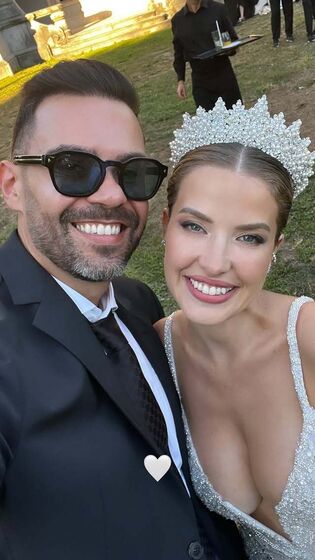 José Sá e Raquel Jacob celebram o casamento num palácio com dress code preto