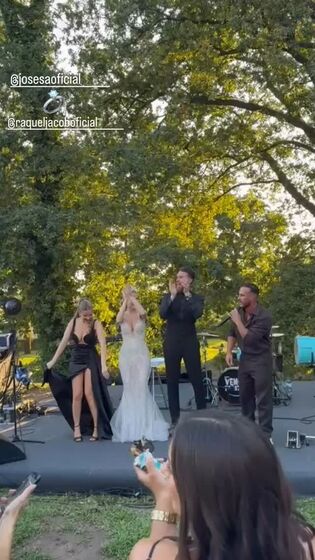 José Sá e Raquel Jacob celebram casamento num palácio com 'dress code' preto