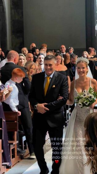 Casamento de José Sá e Raquel Jacob num palácio