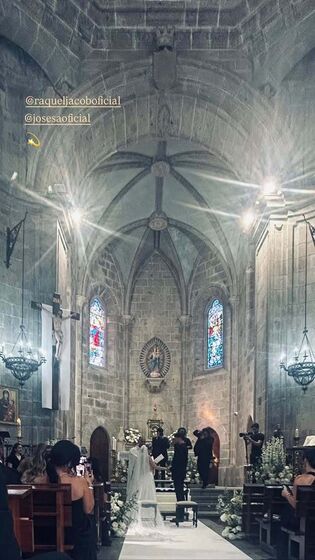 José Sá e Raquel Jacob celebram casamento num palácio com dress code preto