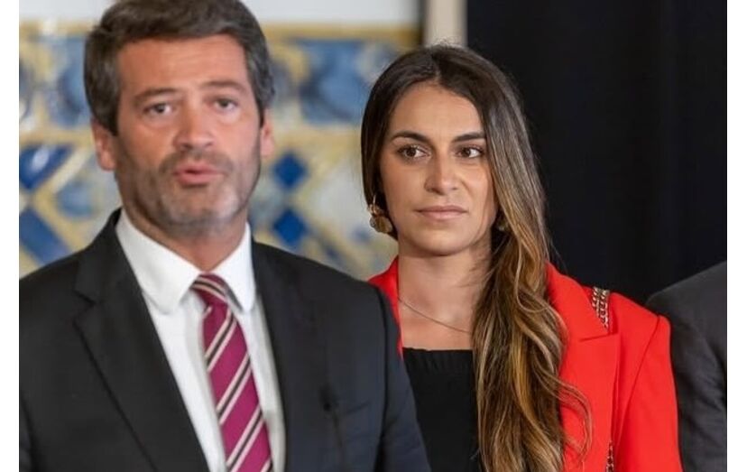 André Ventura e Rita Matias