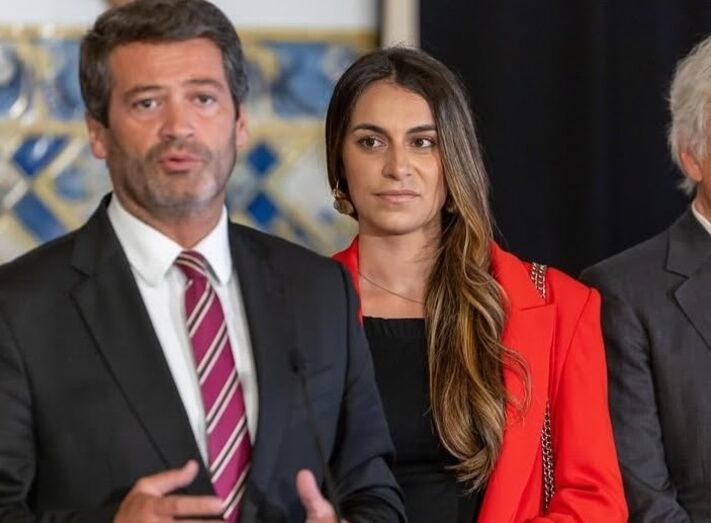 André Ventura e Rita Matias