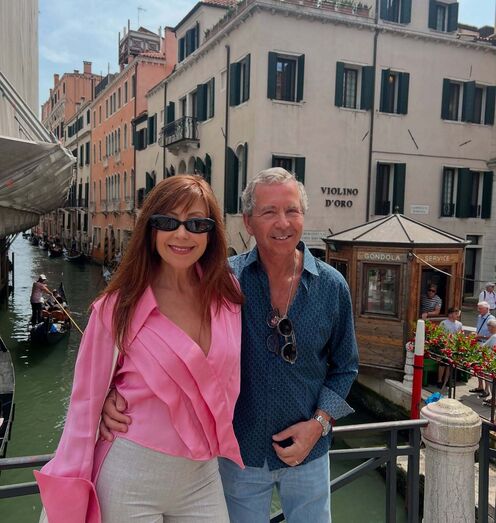 Fátima Lopes e José Esteves Marcos em Veneza