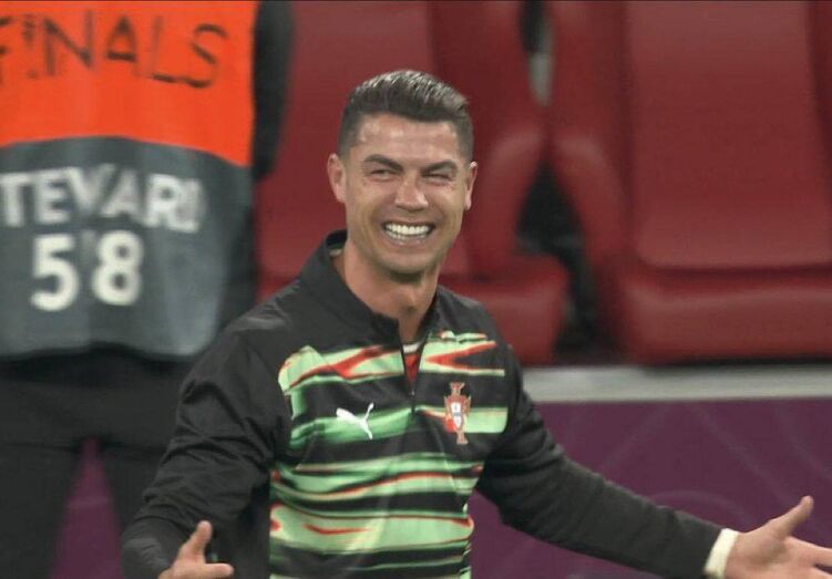 Cristiano Ronaldo emociona-se com a vitória de Portugal na Liga das Nações