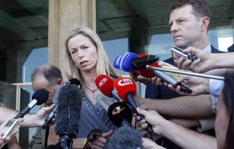 Conferência de imprensa com Kate e Gerry McCann sobre o caso Maddie