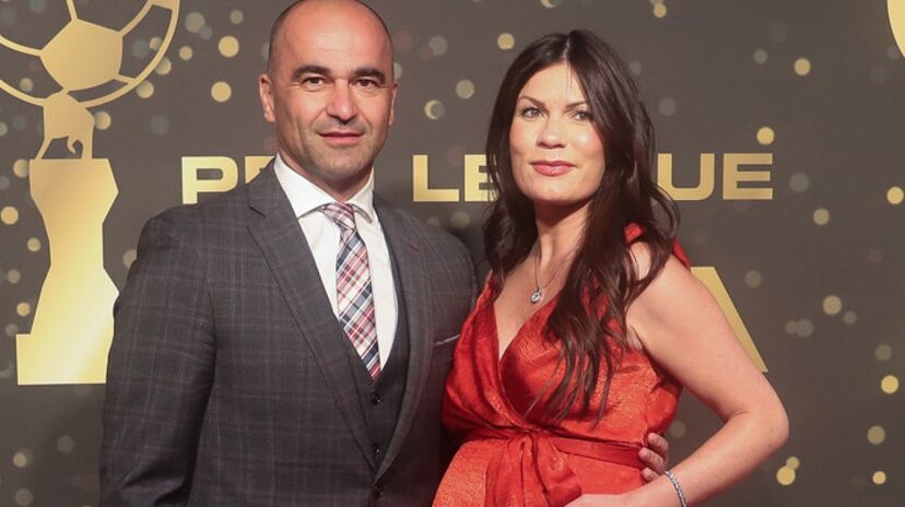 Roberto Martínez e Beth