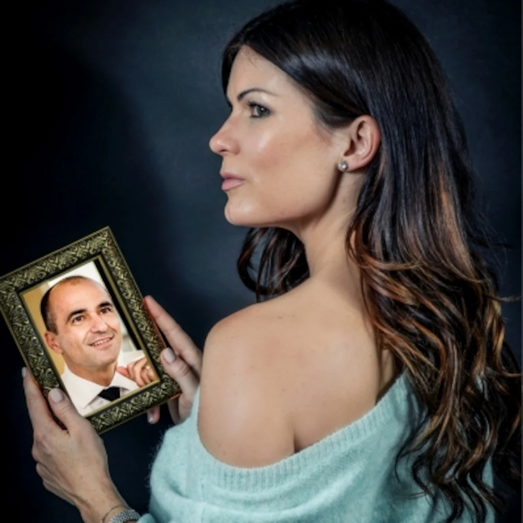 A companheira de Roberto Martínez, Beth