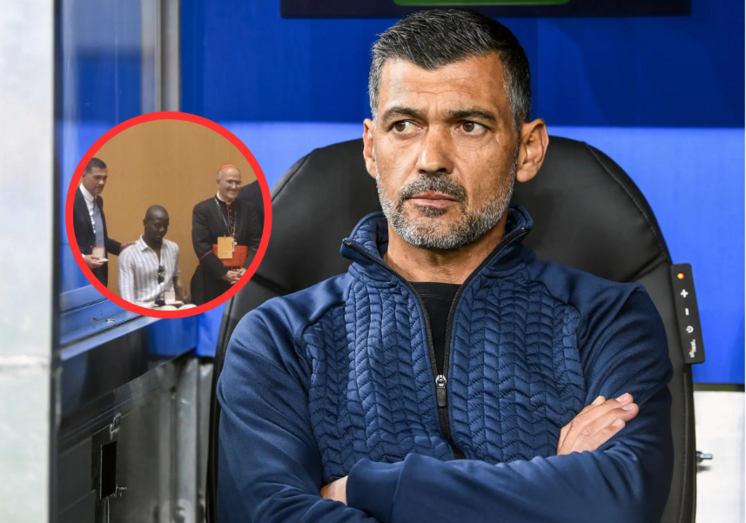 Sérgio Conceição partilha a história de vida no Vaticano