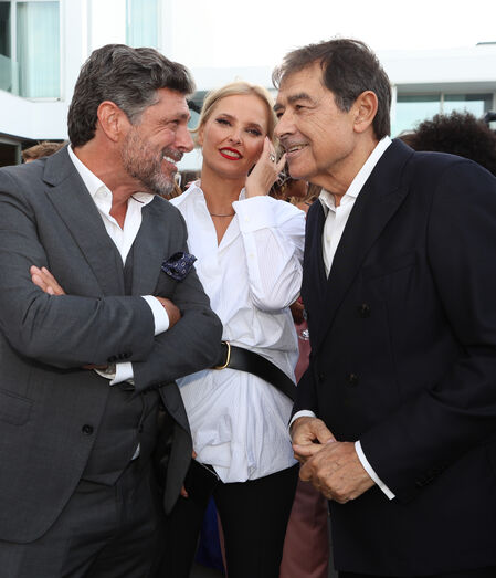 Cristina Ferreira com João Patrício e José Eduardo Moniz