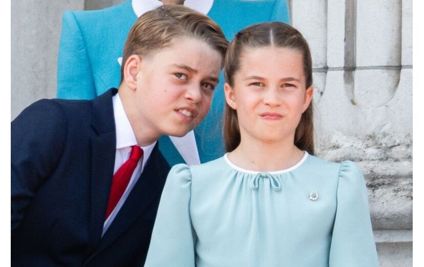 George e Charlotte, príncipes de Gales, marcam presença num evento em Inglaterra