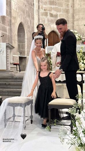 José Sá e Raquel Jacob casaram num palácio com 'dress code' preto
