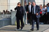 Colegas de Diogo Jota no funeral prestam homenagem