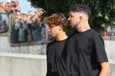 Colegas de Diogo Jota juntos num momento de luto