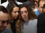 Viúva de Diogo Jota destroçada junto ao caixão do marido num momento de dor e emoção