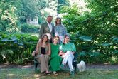 Reis Guilherme e Máxima da Holanda com as filhas Ariane, Alexia e Amalia