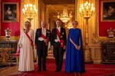 Rei Carlos III recebe Emmanuel Macron e Brigitte Macron em visita de Estado no Reino Unido