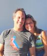 Rita Stock com o marido