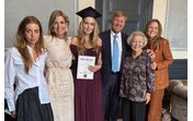 Princesa Amalia da Holanda celebra licenciatura em Direito pela Universidade de Amesterdão