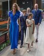 Kate e William com George e Charlotte