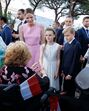 Família Grimaldi reunida com Alberto e Charlene no Mónaco, em dia de festa