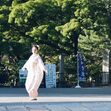 Sara Rocha e Alexandre Poço em lua de mel no Japão, após casamento
