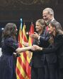 Família real espanhola junta-se na entrega de prémios da Fundação Princesa de Girona