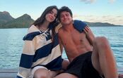João Neves e Madalena Aragão desfrutam de férias românticas