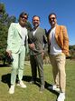 O comentador da CMTV Ricardo Azedo com Ruben Pacheco