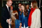 William e Charlotte encontram-se com Leonor e Sofia na final do Campeonato Europeu feminino de futebol