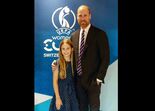 William e Charlotte na final do Campeonato Europeu feminino de futebol