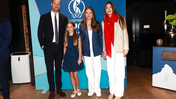 Princesa Leonor e Infanta Sofia na final do Campeonato Europeu feminino de futebol