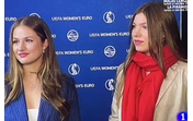 Infanta Sofia na final do Campeonato Europeu feminino de futebol, na Suíça