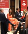 Letizia na reunião anual dos diretores do Instituto Cervantes