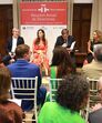 Letizia na reunião anual dos diretores do Instituto Cervantes