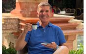João Baião desfruta de um momento de pausa nas férias