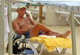 Marcelo Rebelo de Sousa na praia
