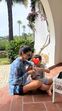 Maria Cerqueira Gomes relaxa com o filho no Algarve antes de novo desafio