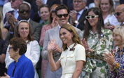 Kate Middleton no torneio de Wimbledon