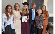 Princesa Amalia da Holanda celebra licenciatura em Direito pela Universidade de Amesterdão