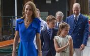 Kate e William com George e Charlotte