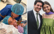 Madalena Moniz e João Fezas celebram a chegada de Tereza após dias de neonatologia