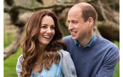 William e Kate, os Príncipes de Gales, juntos num momento de carinho