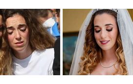 11 dias depois do véu e do vestido branco do casamento, Rute Cardoso volta a vestir-se de branco para o funeral de Diogo Jota