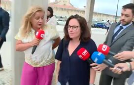 Os recados de Joana Marques à saída do tribunal, após última sessão de julgamento no processo dos Anjos