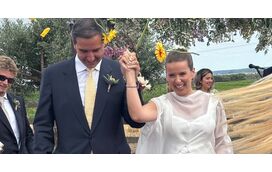 Veja as fotografias do casamento da ex-nora de António Costa com deputado do PSD