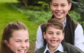 Príncipes lindos e felizes! As novas imagens de George, Charlotte e Louis