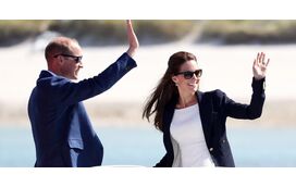 As férias secretas de William e Kate na Grécia a bordo de um superiate de 400 milhões