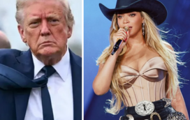 Furioso, Donald Trump atira-se a Beyoncé e quer levá-la à Justiça: "Violou a lei!"