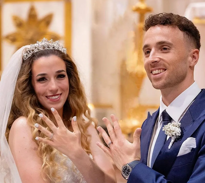 As imagens mais bonitas do casamento de sonho de Diogo Jota e Rute Cardoso 